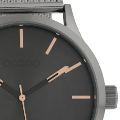 Oozoo Herren Armbanduhr Timepieces C10056 Quarz Stahl silber UOC10056