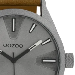 Oozoo Herren Armbanduhr Timepieces Analog Leder braun UOC10022