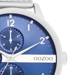 Oozoo Herren Armbanduhr Timepieces Analog Metall silber UOC11300