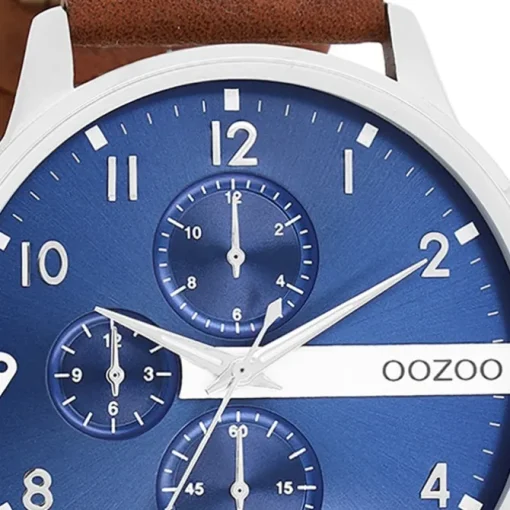 Oozoo Herren Armbanduhr Timepieces Analog Metall braun UOC11306
