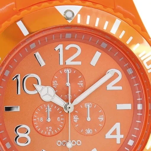 Oozoo Herren Armbanduhr Timepieces Analog Silikon orange UOC4826A