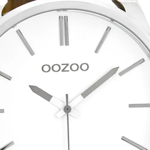 Oozoo Herren Armbanduhr Timepieces Analog Leder braun UOC7070A