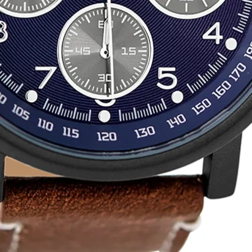 Oozoo Herren Armbanduhr Timepieces C9456A Analog Leder braun UOC9456A