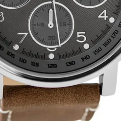 Oozoo Herren Armbanduhr Timepieces C9457A Analog Leder braun UOC9457A