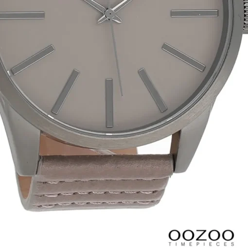Oozoo Herren Armbanduhr Timepieces Analog Leder braun UOC9411A