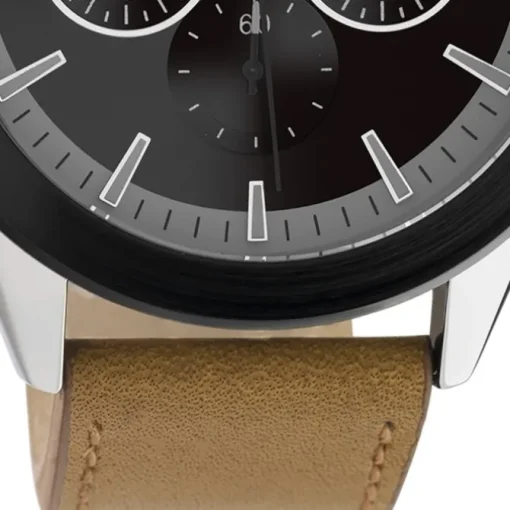 Oozoo Herren Armbanduhr Timepieces C10801 Analog Leder braun UOC10801