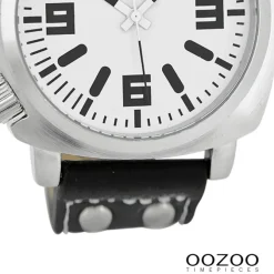 Oozoo Herren Armbanduhr Timepieces Analog Metall schwarz UOC2522A