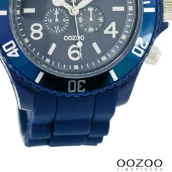 Oozoo Herren Armbanduhr Timepieces Analog Silikon dunkelblau UOC4838A