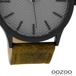 Oozoo Herren Armbanduhr Timepieces Analog Leder braun UOC9017A