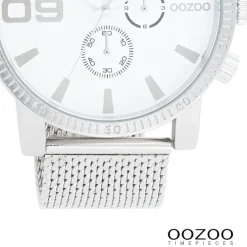 Oozoo Herren Armbanduhr Timepieces Analog Metall silber UOC11213