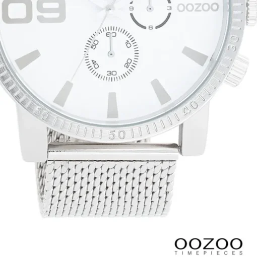 Oozoo Herren Armbanduhr Timepieces Analog Metall silber UOC11213