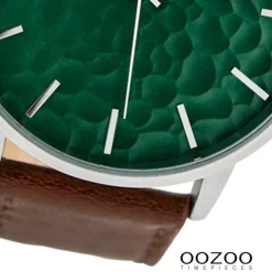 Oozoo Herren Armbanduhr Timepieces C9441 Quarzwerk Leder braun UOC9441