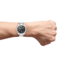 Oozoo Herren Armbanduhr Timepieces C10956 Analog Edelstahl silber UOC10956