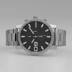 Oozoo Herren Armbanduhr Timepieces C10706 Analog Edelstahl silber UOC10706