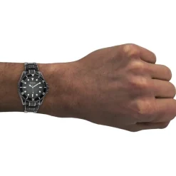 Oozoo Herren Armbanduhr Timepieces C11014 Analog Edelstahl schwarz UOC11014