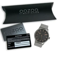 Oozoo Herren Armbanduhr Timepieces C10056 Quarz Stahl silber UOC10056