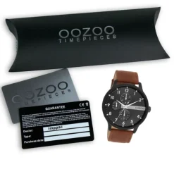 Oozoo Herren Armbanduhr Timepieces Analog Metall braun UOC11307