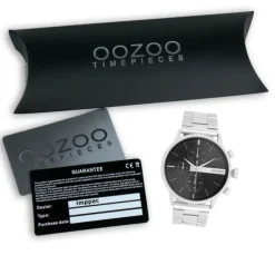 Oozoo Herren Armbanduhr Timepieces Analog Metallband silber UOC11511