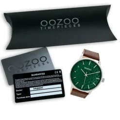Oozoo Herren Armbanduhr Timepieces C9441 Quarzwerk Leder braun UOC9441