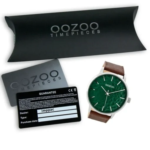 Oozoo Herren Armbanduhr Timepieces C9441 Quarzwerk Leder braun UOC9441