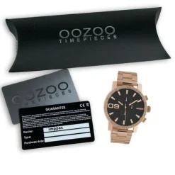 Oozoo Herren Armbanduhr Timepieces C10708 Analog Edelstahl roségold UOC10708