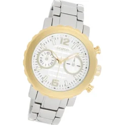 Oozoo Herren Armbanduhr Vintage Series Analog Metall gold UOC5746A