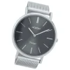 Oozoo Herren Armbanduhr Vintage Series C9936A Analog Edelstahl silber UOC9936A