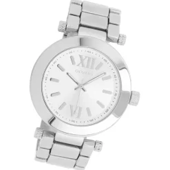 Oozoo Herren Armbanduhr Vintage Series Analog Metall silber UOC5750A