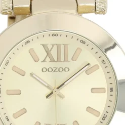 Oozoo Herren Armbanduhr Vintage Series Analog Metall gold UOC5753A
