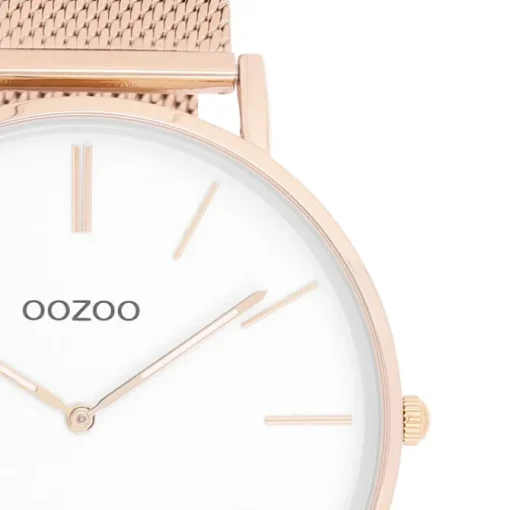 Oozoo Herren Armbanduhr Vintage Series C9916A Analog Edelstahl roségold UOC9916A