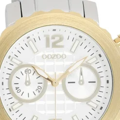 Oozoo Herren Armbanduhr Vintage Series Analog Metall gold UOC5746A