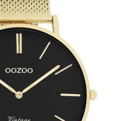 Oozoo Herren Armbanduhr Vintage Series C9913A Analog Edelstahl gold UOC9913A