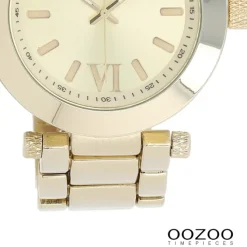 Oozoo Herren Armbanduhr Vintage Series Analog Metall gold UOC5753A