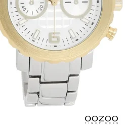 Oozoo Herren Armbanduhr Vintage Series Analog Metall gold UOC5746A