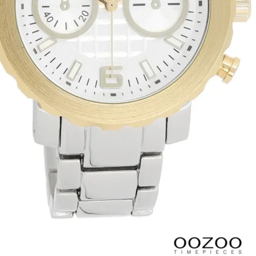 Oozoo Herren Armbanduhr Vintage Series Analog Metall gold UOC5746A