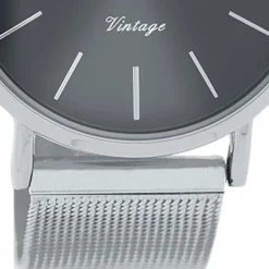 Oozoo Herren Armbanduhr Vintage Series C9937A Analog Edelstahl silber UOC9937A