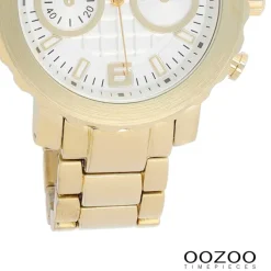 Oozoo Herren Armbanduhr Vintage Series Analog Metall gold UOC5747A