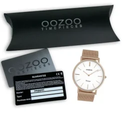 Oozoo Herren Armbanduhr Vintage Series C9916A Analog Edelstahl roségold UOC9916A