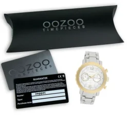 Oozoo Herren Armbanduhr Vintage Series Analog Metall gold UOC5746A