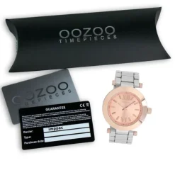 Oozoo Herren Armbanduhr Vintage Series Analog Metall silber UOC5752A