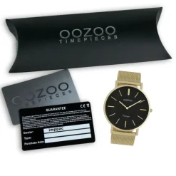Oozoo Herren Armbanduhr Vintage Series C9912A Analog Edelstahl gold UOC9912A