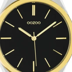Oozoo Herren Damen Armbanduhr Timepieces C10522 Edelstahl silber gold UOC10522