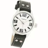 Oozoo Kinder Jugend Armbanduhr JR158 Quarzwerk Leder schwarz UOJR158