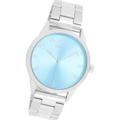 Oozoo Unisex Armbanduhr OOZOO Timepieces Analog Edelstahl silber UOC11423