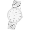 Oozoo Unisex Armbanduhr OOZOO Vintage Analog Edelstahl silber UOC20365