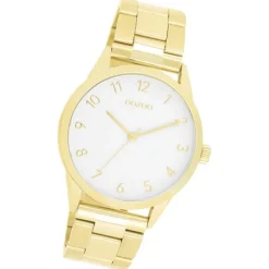 Oozoo Unisex Armbanduhr OOZOO Timepieces Analog Edelstahl gold UOC11424
