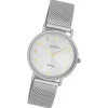 Oozoo Unisex Armbanduhr OOZOO Vintage Series Analog Metall grau UOC20381