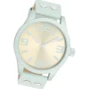 Oozoo Unisex Armbanduhr OOZOO Timepieces Analog Leder grau UOC1095A