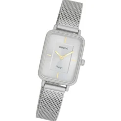 Oozoo Unisex Armbanduhr OOZOO Vintage Series Analog Metall grau UOC20383