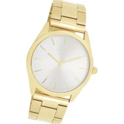 Oozoo Unisex Armbanduhr OOZOO Timepieces Analog Edelstahl gold UOC11430